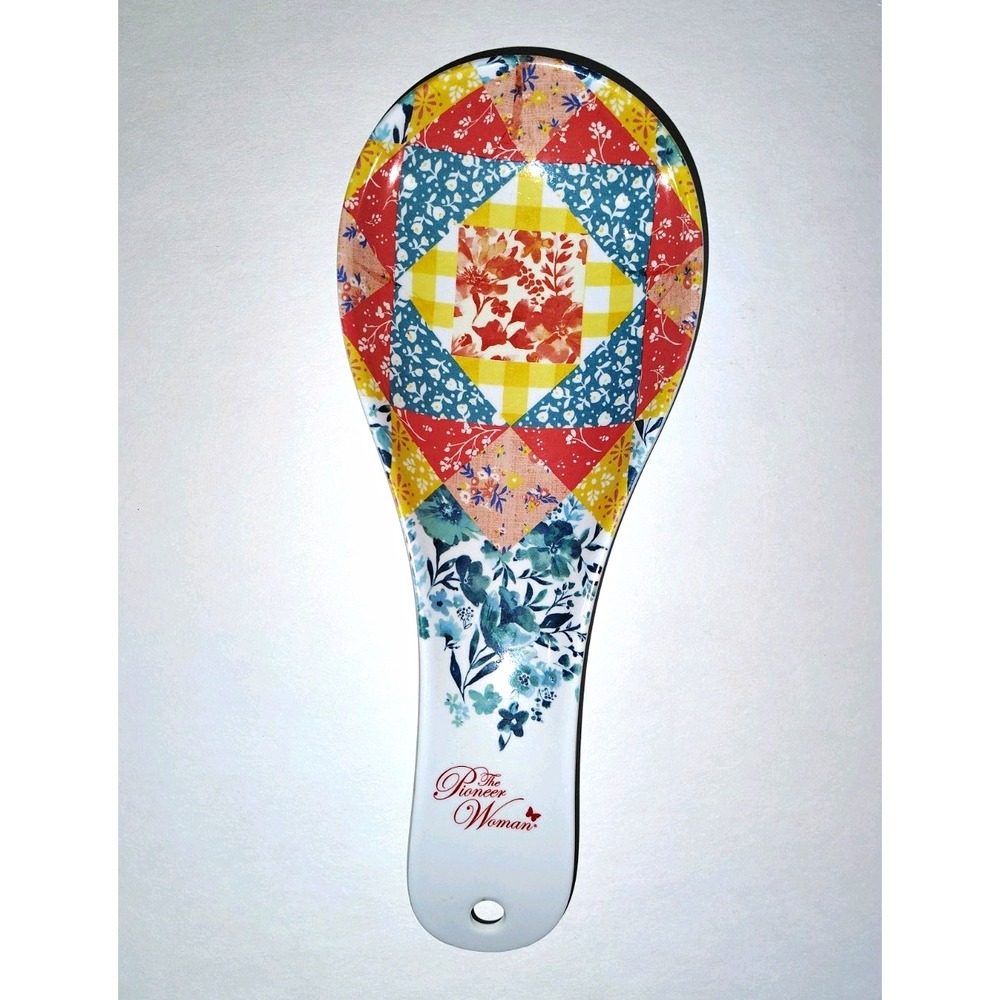 Pioneer Woman Patchwork Medley Spoon Rest